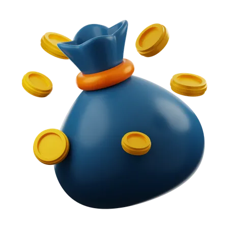 Bolsa de dinero  3D Icon