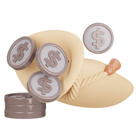 Bolsa de dinero  3D Icon