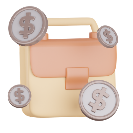 Bolsa de dinero  3D Icon