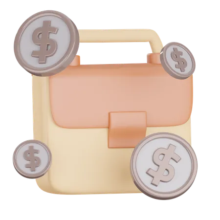 Bolsa de dinero  3D Icon