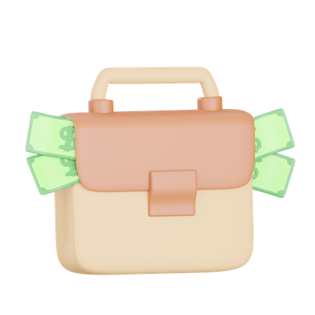 Bolsa de dinero  3D Icon