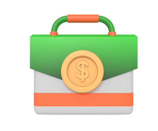 Bolsa de dinero  3D Icon