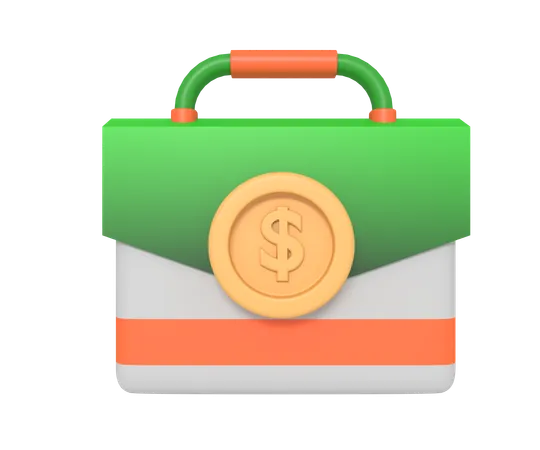 Bolsa de dinero  3D Icon