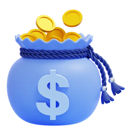 Bolsa de dinero  3D Icon