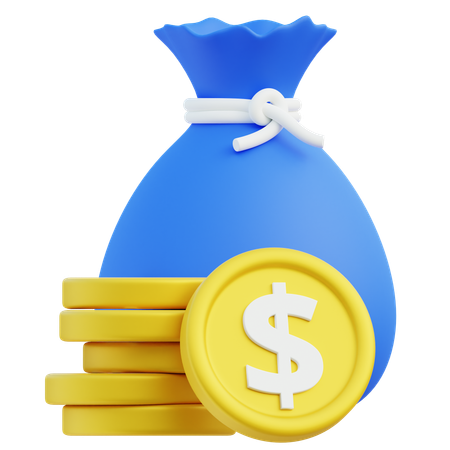 Bolsa de dinero  3D Icon