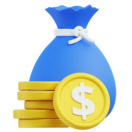 Bolsa de dinero  3D Icon