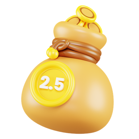 Bolsa de dinero  3D Icon