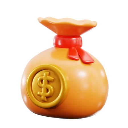 Bolsa de dinero  3D Icon