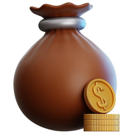 Bolsa de dinero  3D Icon