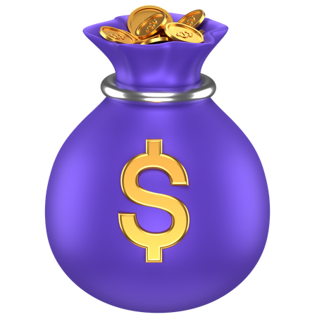 Bolsa de dinero  3D Icon