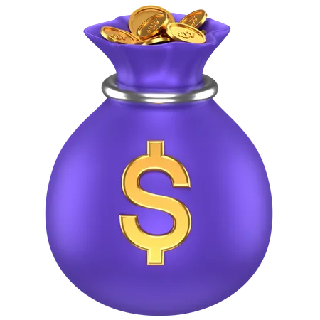 Bolsa de dinero  3D Icon