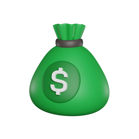 Bolsa de dinero  3D Icon