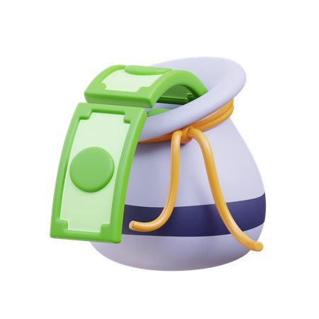 Bolsa de dinero  3D Icon