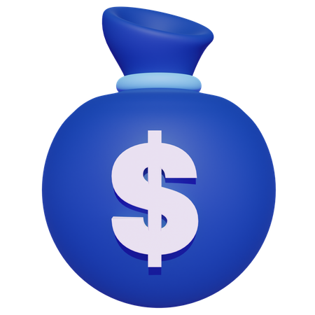 Bolsa de dinero  3D Icon