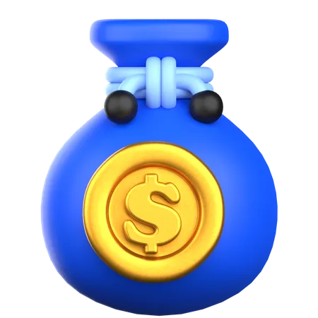 Bolsa de dinero  3D Icon