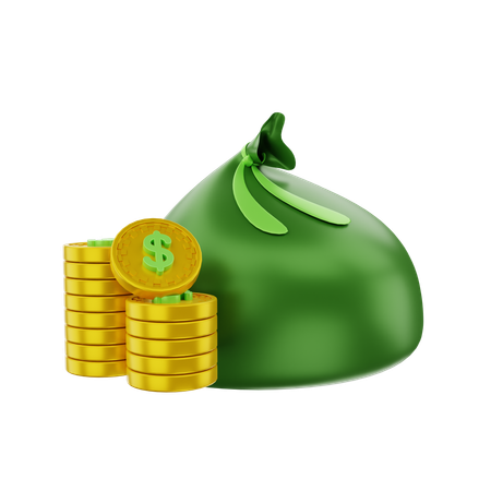 Bolsa de dinero  3D Icon