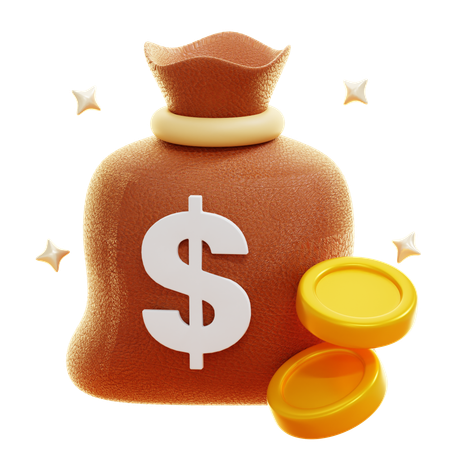 Bolsa de dinero  3D Icon