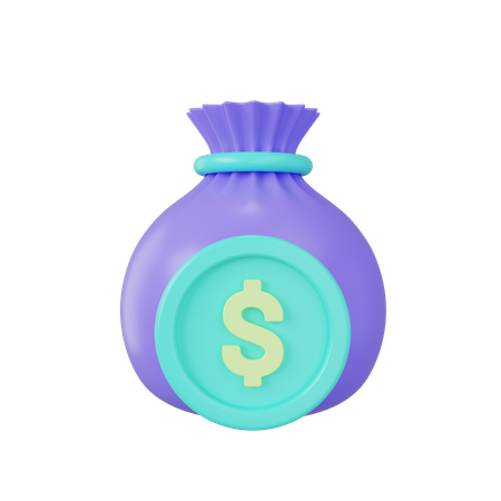 Bolsa de dinero  3D Icon