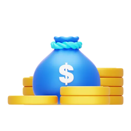 Bolsa de dinero  3D Icon