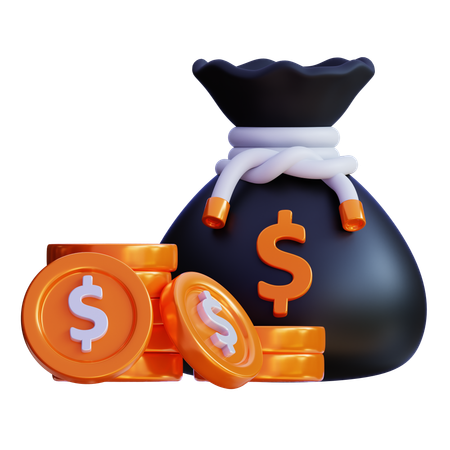 Bolsa de dinero  3D Icon