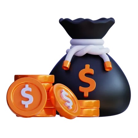 Bolsa de dinero  3D Icon