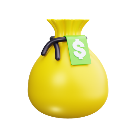 Bolsa de dinero  3D Icon