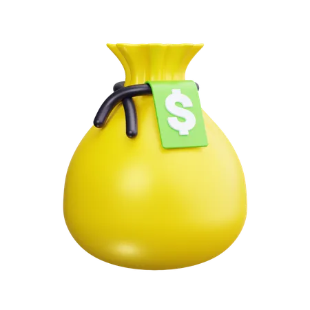 Bolsa de dinero  3D Icon