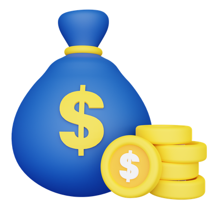 Bolsa de dinero  3D Icon