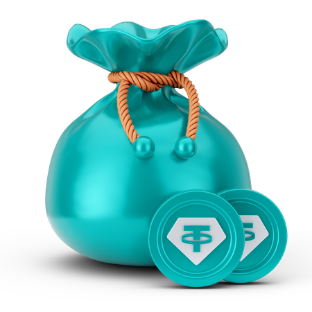 Bolsa de dinero  3D Icon