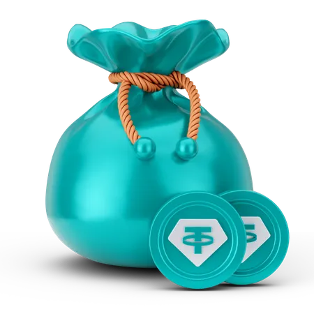 Bolsa de dinero  3D Icon