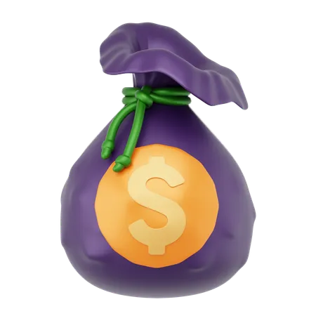 Bolsa de dinero  3D Icon