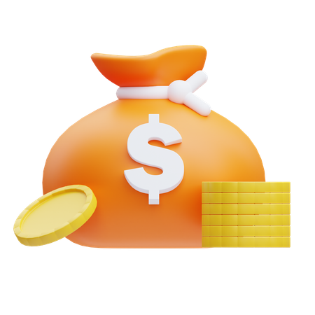 Bolsa de dinero  3D Icon