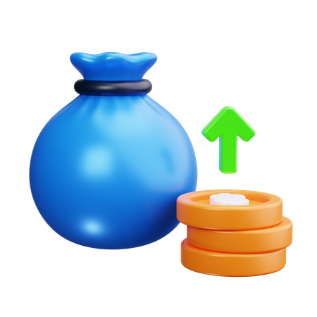 Bolsa de dinero  3D Icon