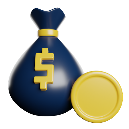 Bolsa de dinero  3D Icon