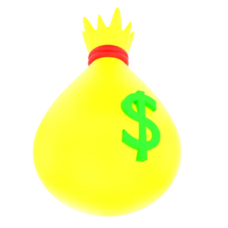 Bolsa de dinero  3D Icon