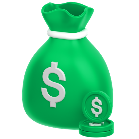 Bolsa de dinero  3D Icon