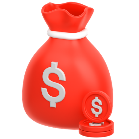 Bolsa de dinero  3D Icon