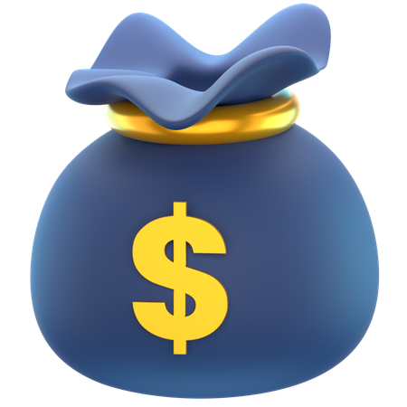 Bolsa de dinero  3D Icon