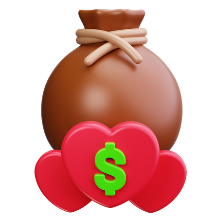 Bolsa de dinero  3D Icon