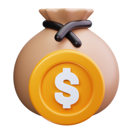 Bolsa de dinero  3D Icon