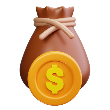 Bolsa de dinero  3D Icon