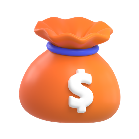 Bolsa de dinero  3D Icon