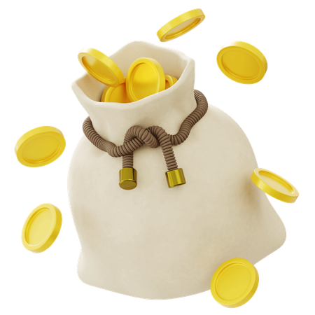 Bolsa de dinero  3D Icon