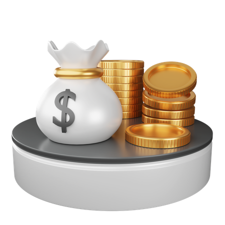 Bolsa de dinero  3D Icon