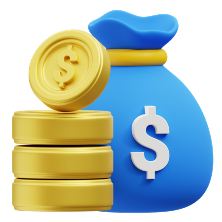 Bolsa de dinero  3D Icon