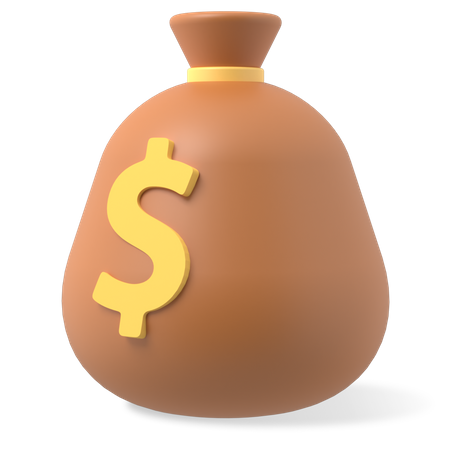Bolsa de dinero  3D Icon
