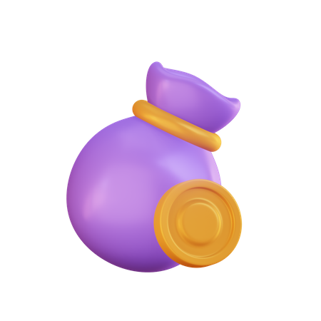 Bolsa de dinero  3D Icon