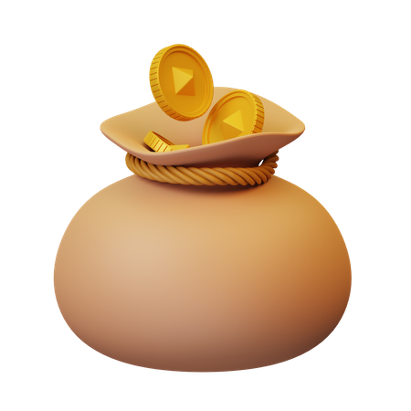 Bolsa de dinero  3D Icon