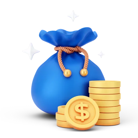 Bolsa de dinero  3D Icon