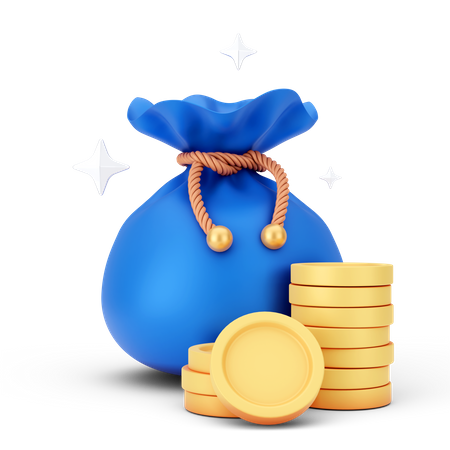 Bolsa de dinero  3D Icon